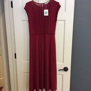 Holiday red Boden dress, NWT, 8